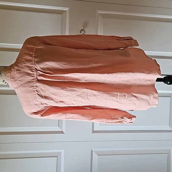 🛑ANTHROPOLOGIE Pilcro Ruffled Placket Shirt - Picture 7 of 8
